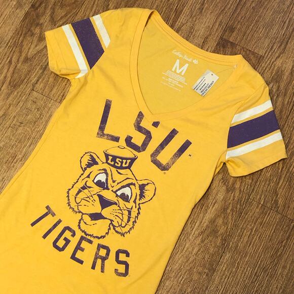 American Eagle LSU Short Sleeve Shirt Size Medium - Picture 1 of 6